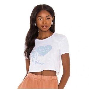 Boys Lie Don't Stop Loving Me Cropped T-Shirt